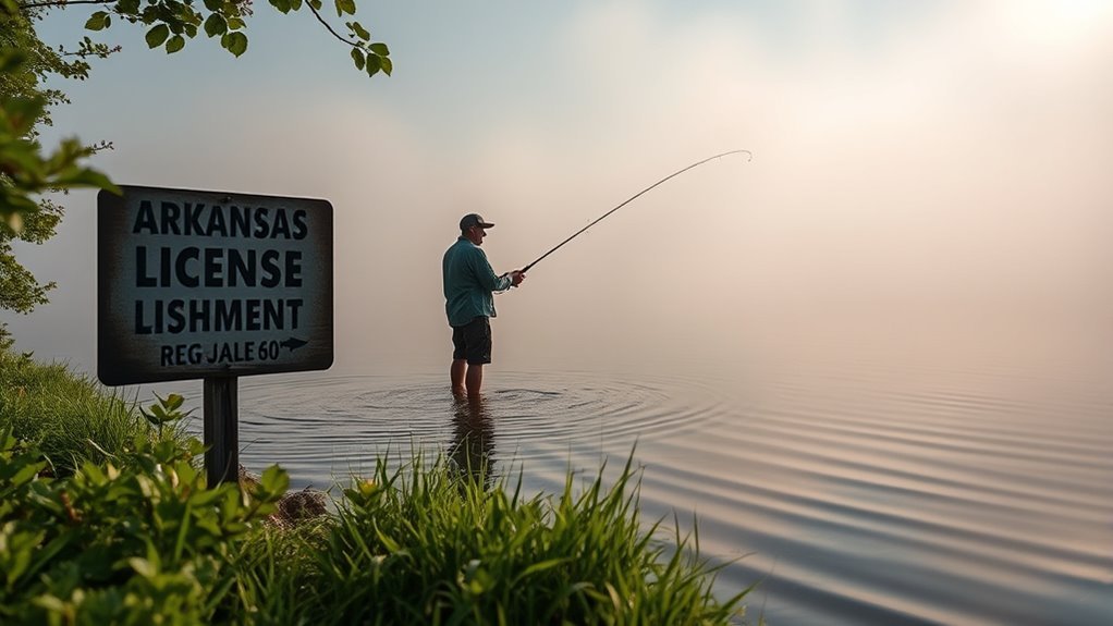 fishing license requirements arkansas