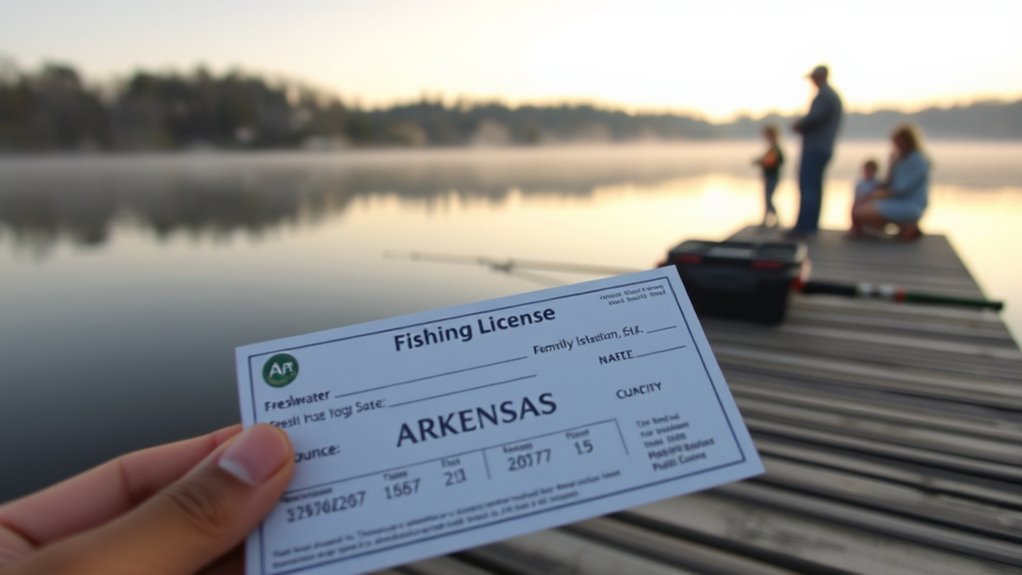 fishing license requirements arkansas