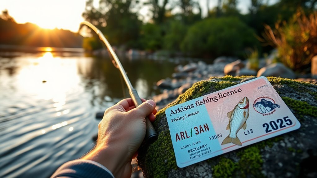 fishing license requirements arkansas