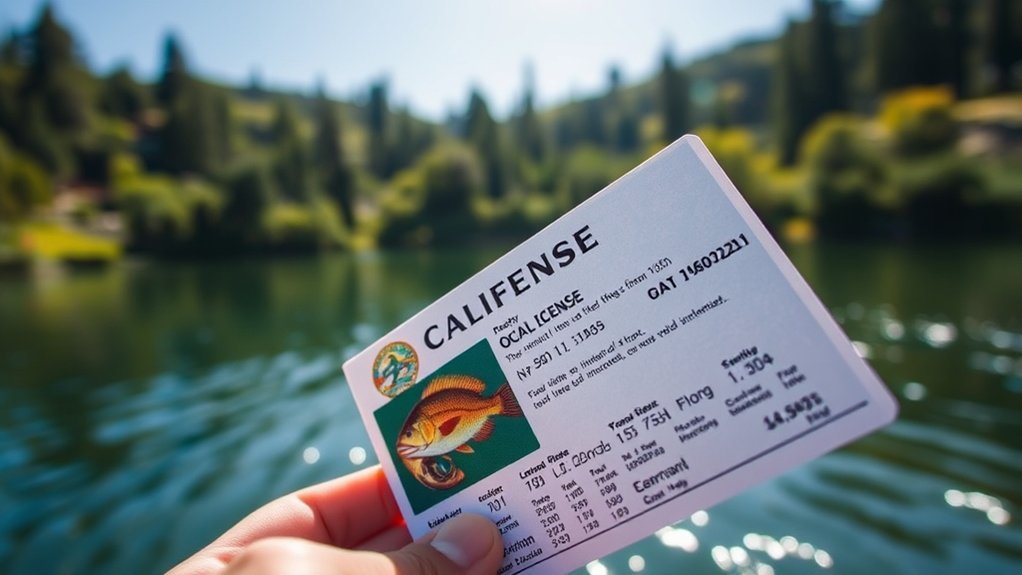 fishing license requirements california