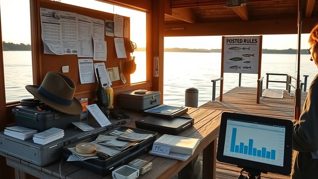 fishing license rules compliance