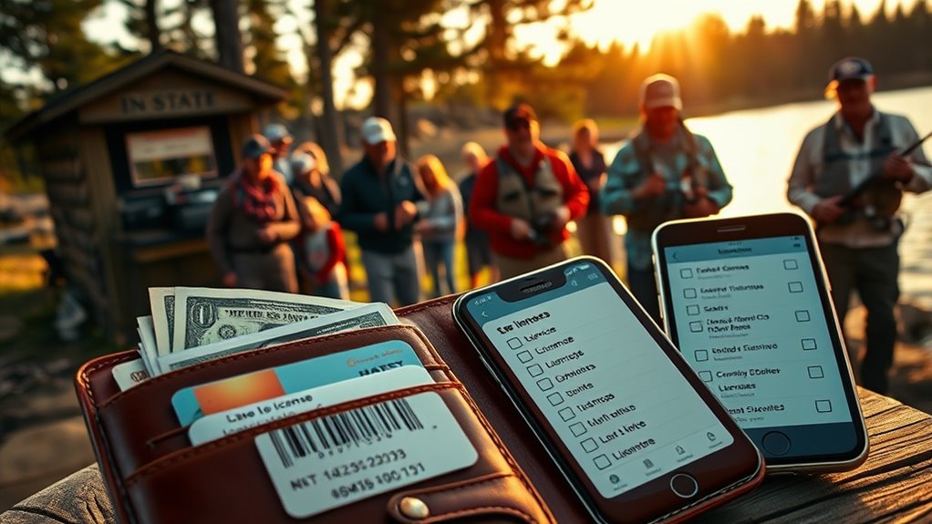 fishing license types overview