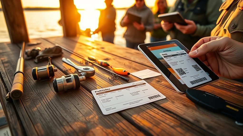 fishing license validations required