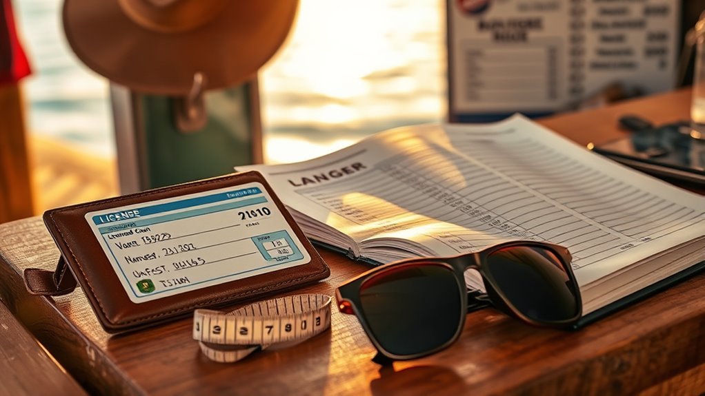 fishing license validity tracking