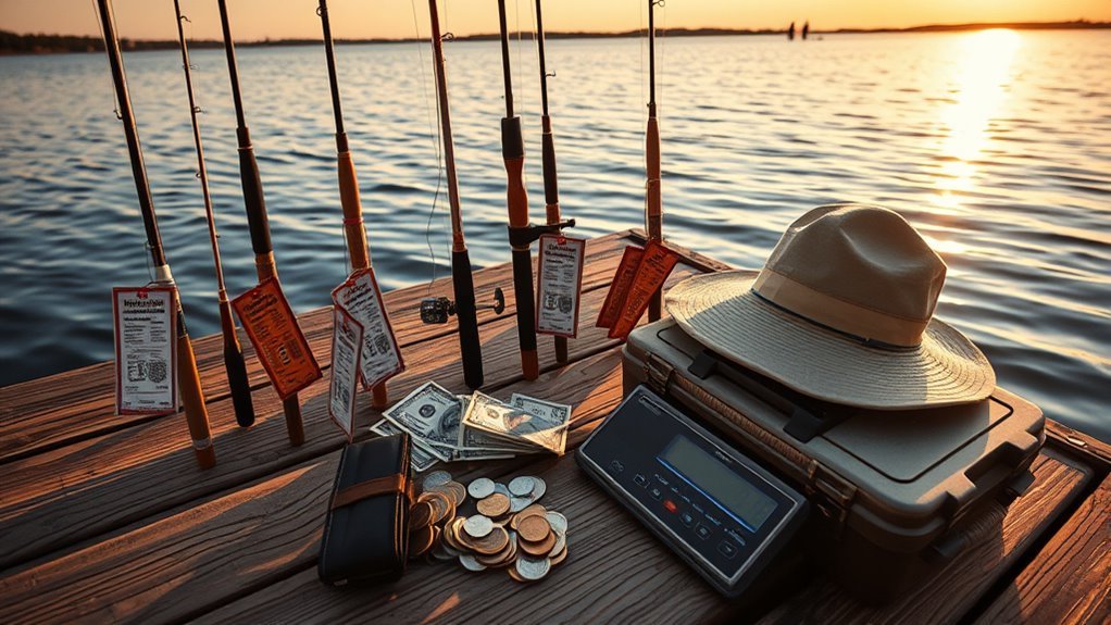 fishing licenses and costs