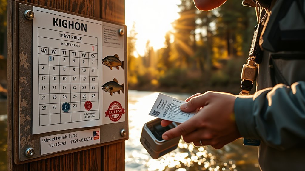 fishing licenses and endorsements