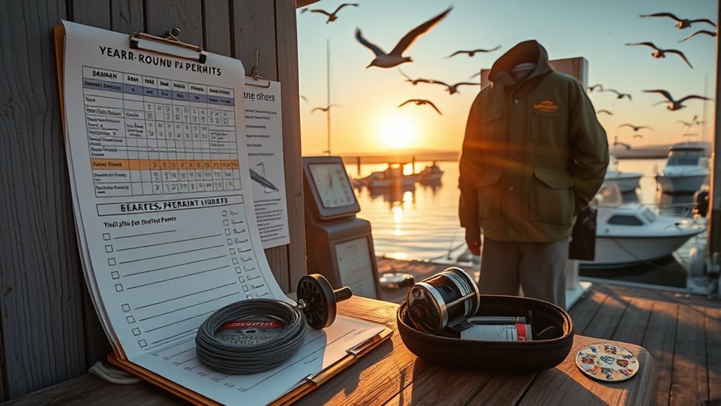 fishing licenses and endorsements