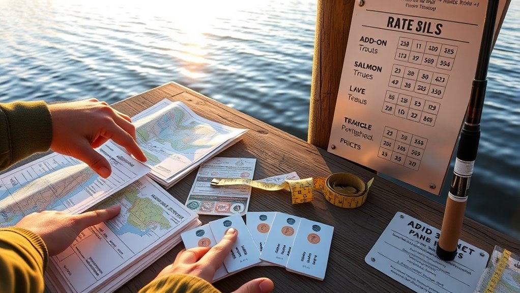 fishing licenses and permits