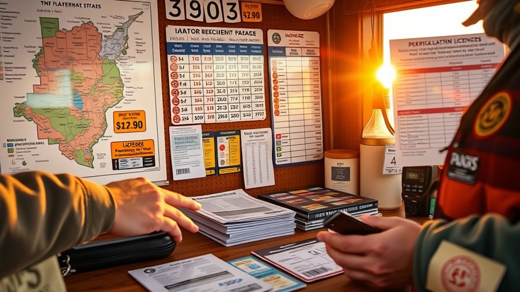 fishing licenses and regulations