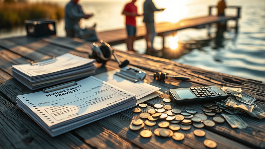 fishing permit price comparison