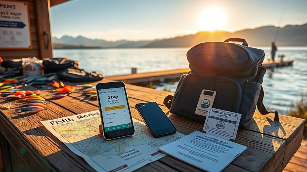 fishing permits and add ons