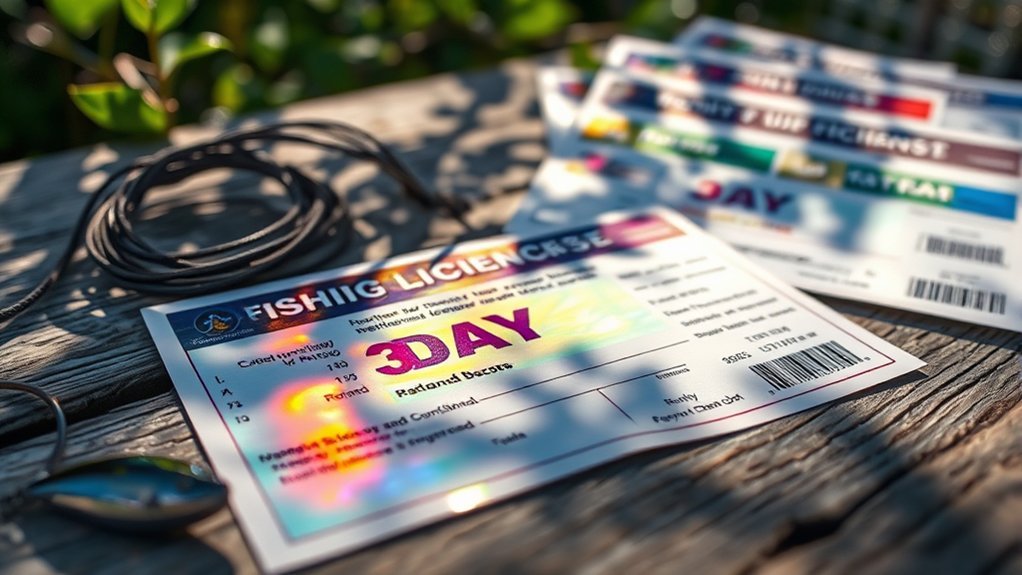 fishing permits and costs