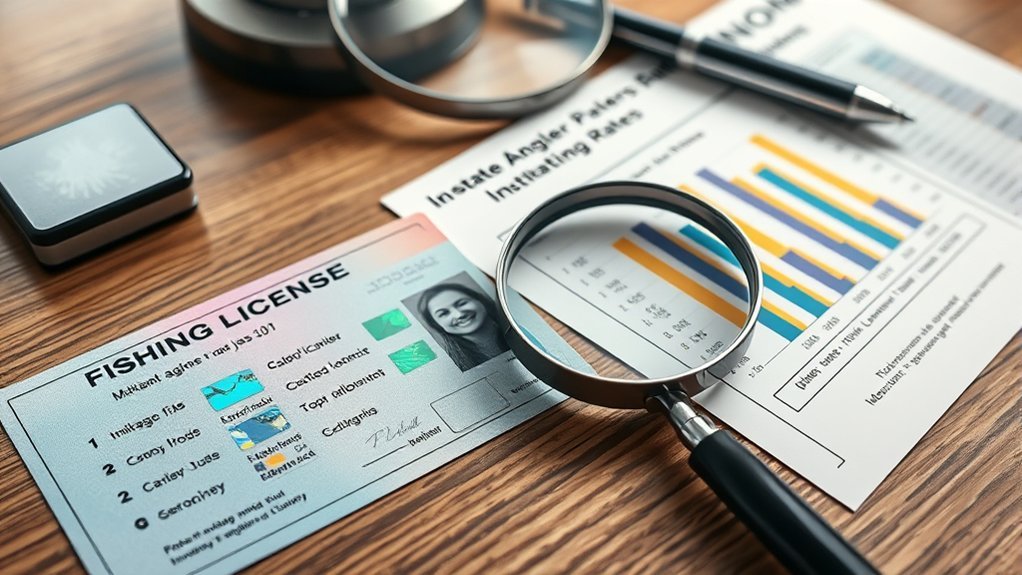 fishing permits and report cards