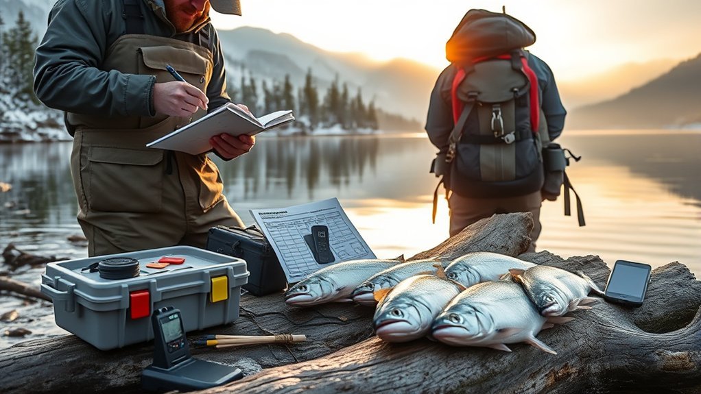 fishing regulations and documentation