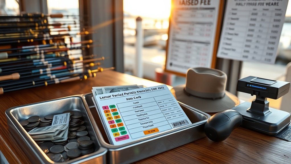 fishing stamps and tags