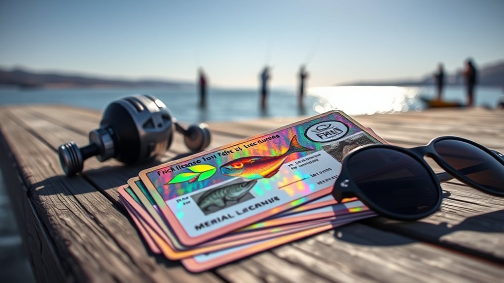 flexible short term fishing licenses