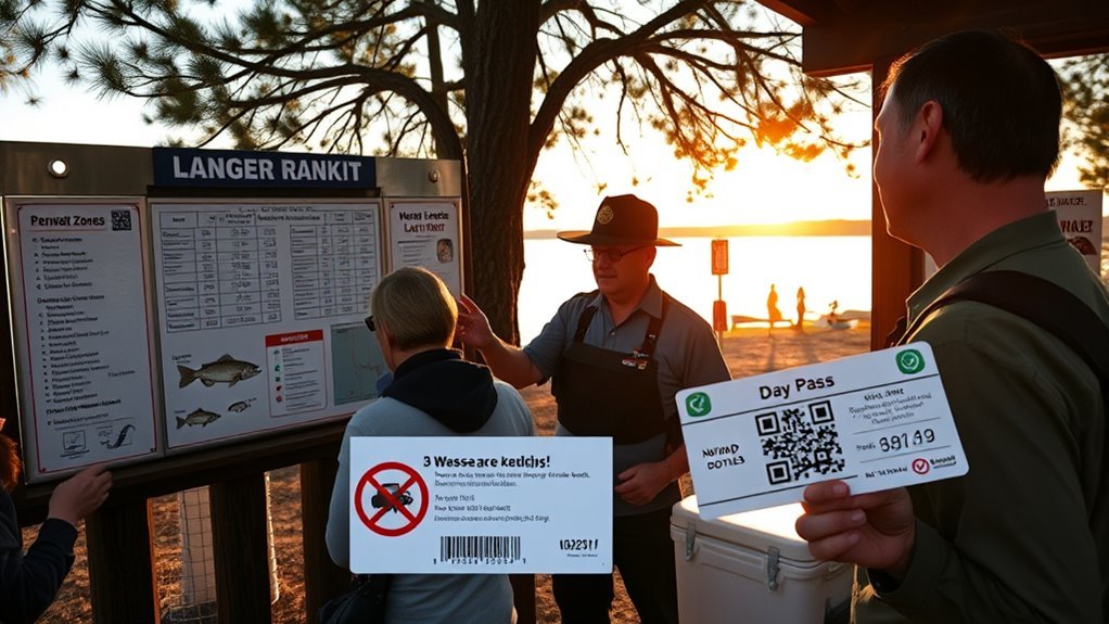 follow fishing regulations strictly