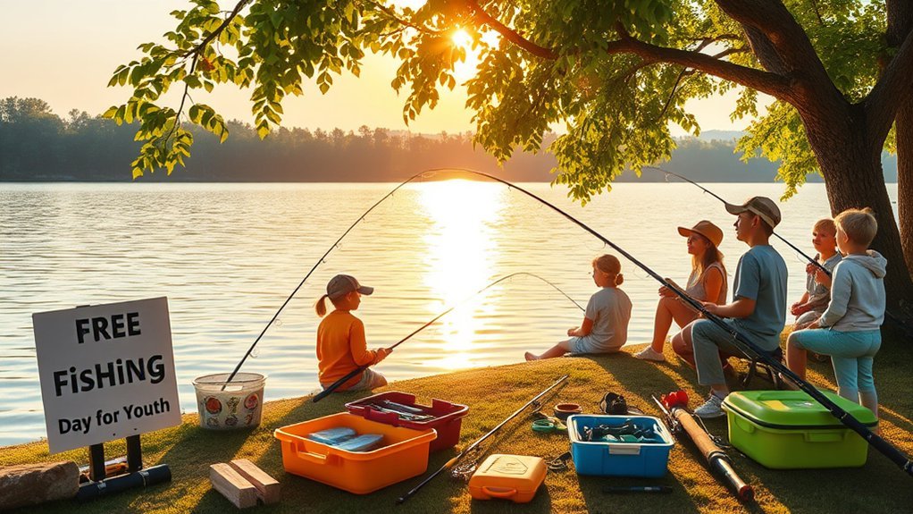 free fishing for youth