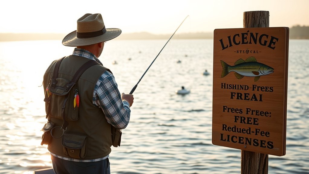 free fishing licenses available