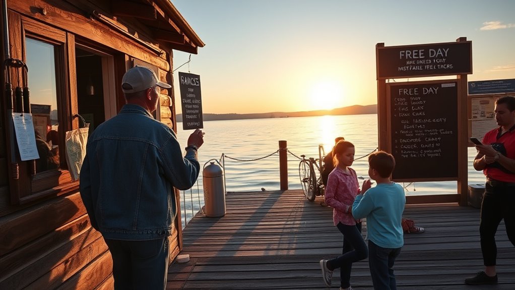 free fishing opportunities available