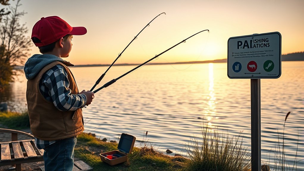 junior anglers fishing regulations