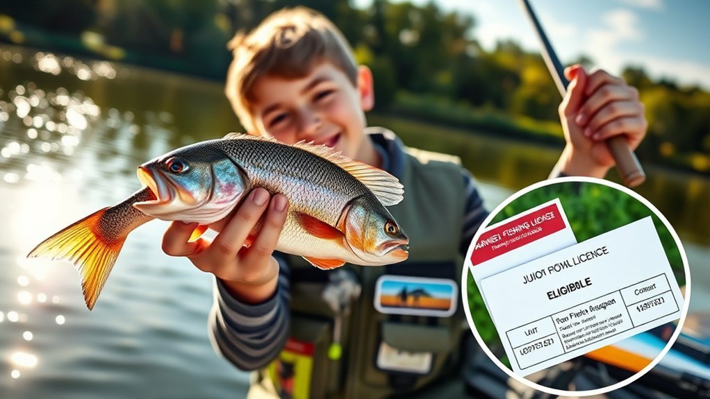 junior fishing license eligibility