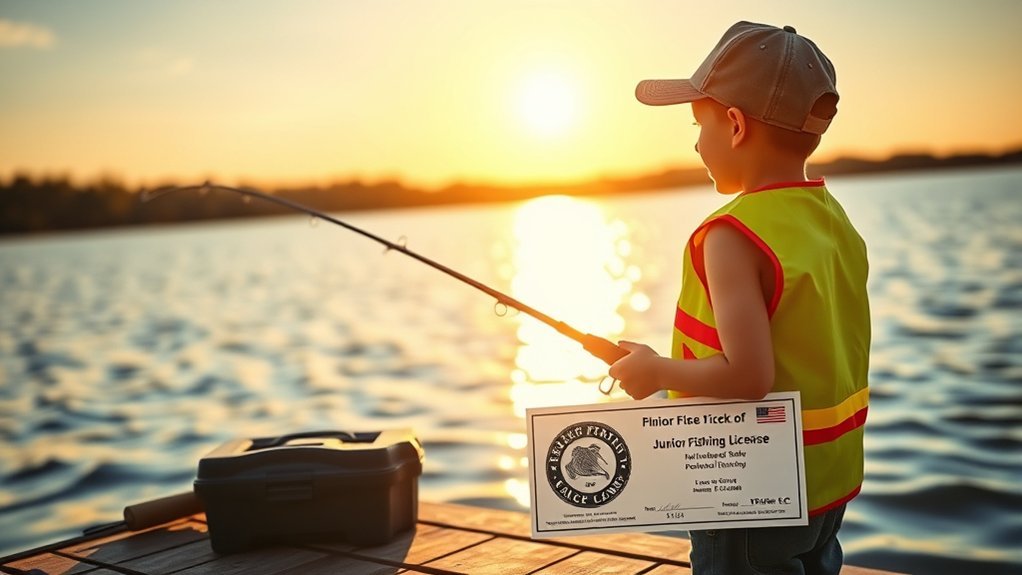 junior fishing license process