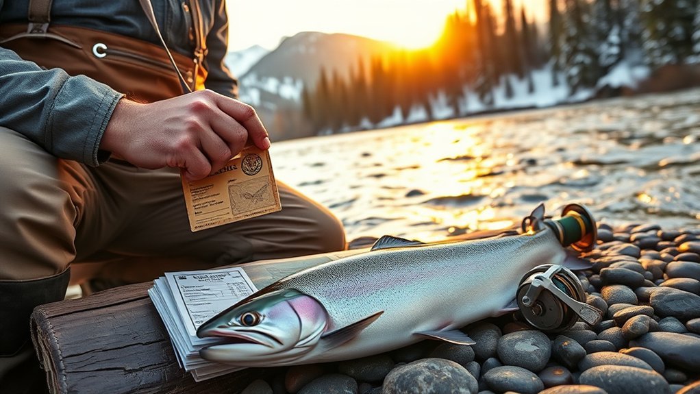 king salmon fishing requirements