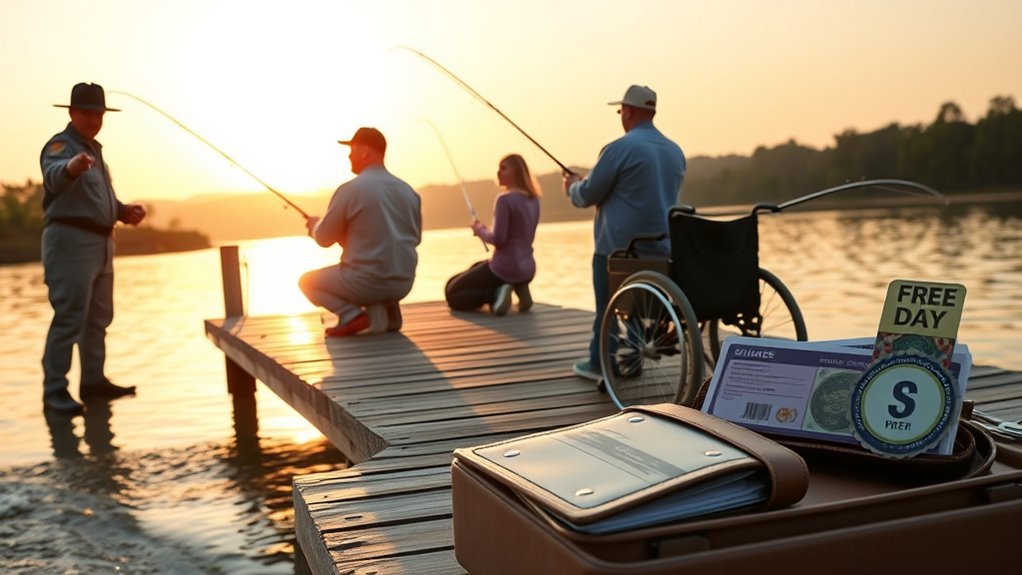 license exemptions for fishing