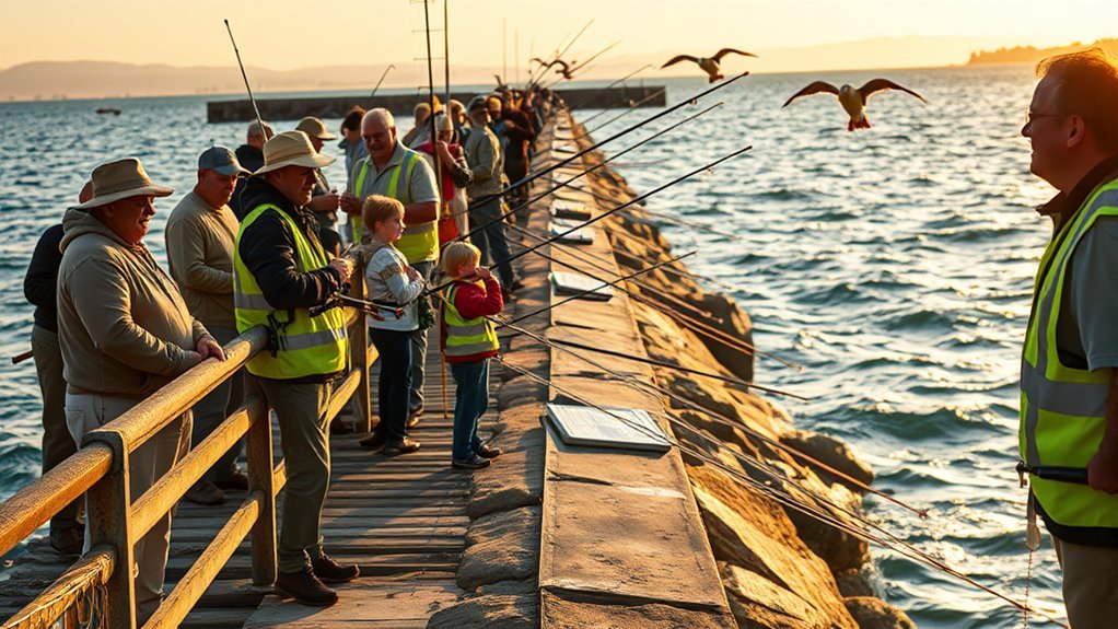 license free public pier fishing