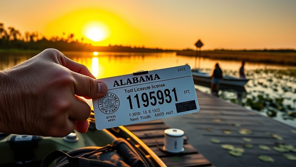 lifetime fishing access alabama