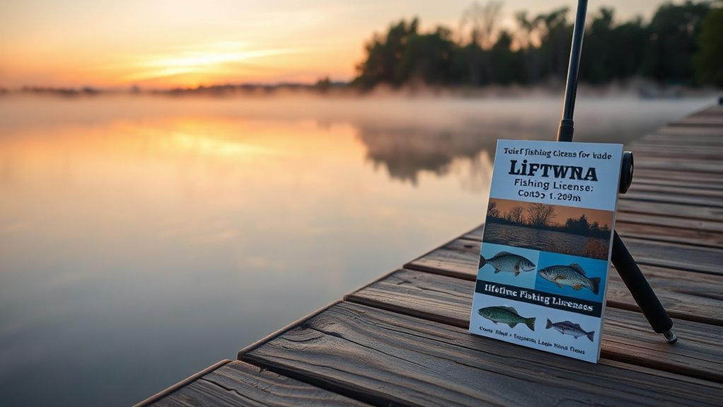 lifetime fishing and hunting license