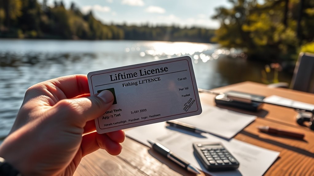 lifetime fishing license application