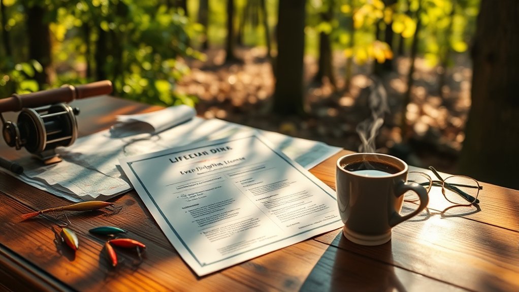 lifetime fishing license benefits