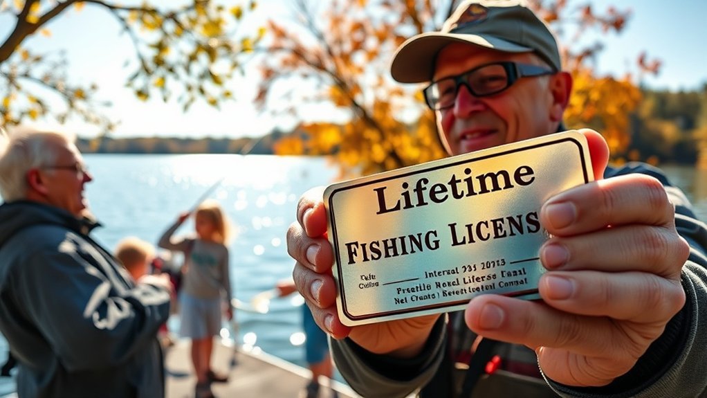 lifetime fishing license benefits
