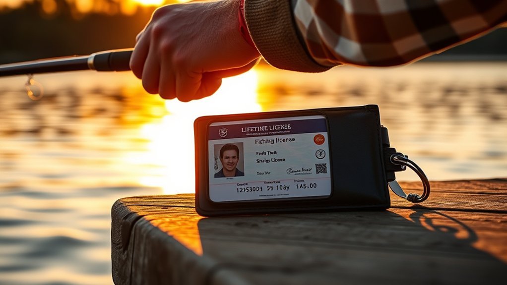 lifetime fishing license benefits