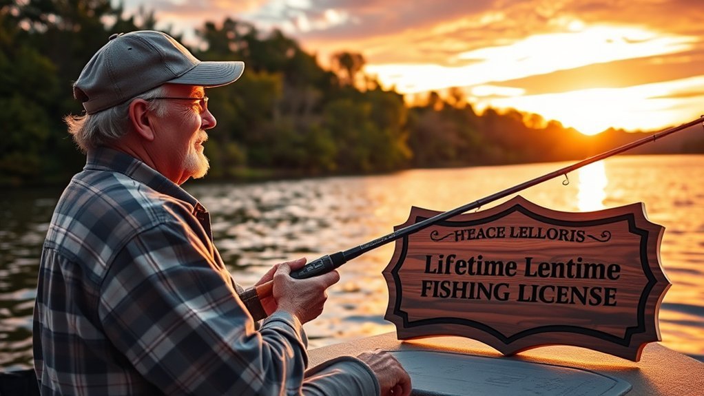 lifetime fishing license benefits