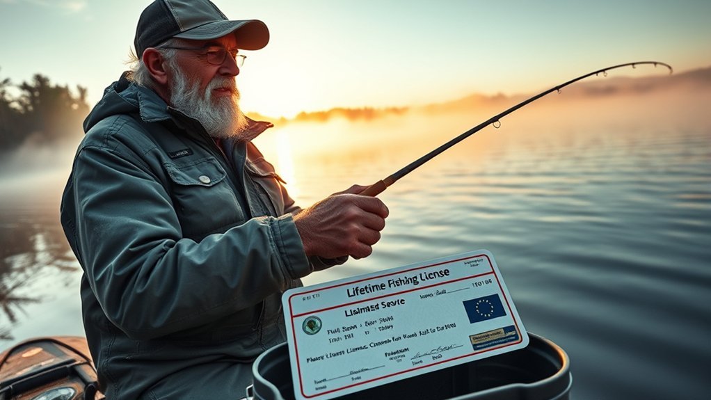 lifetime fishing license benefits