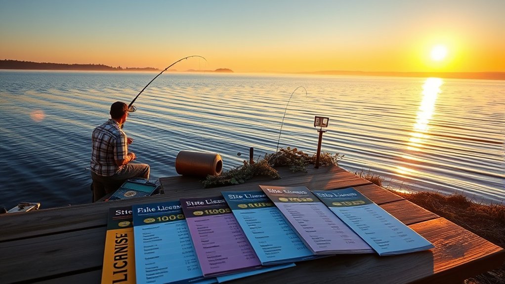 lifetime fishing license comparison