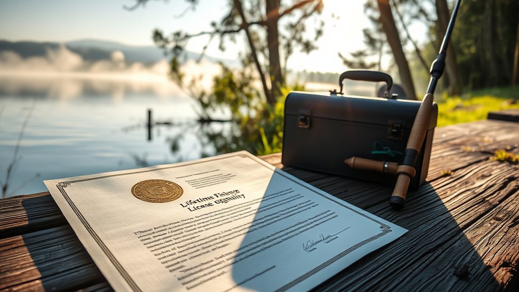 lifetime fishing license eligibility