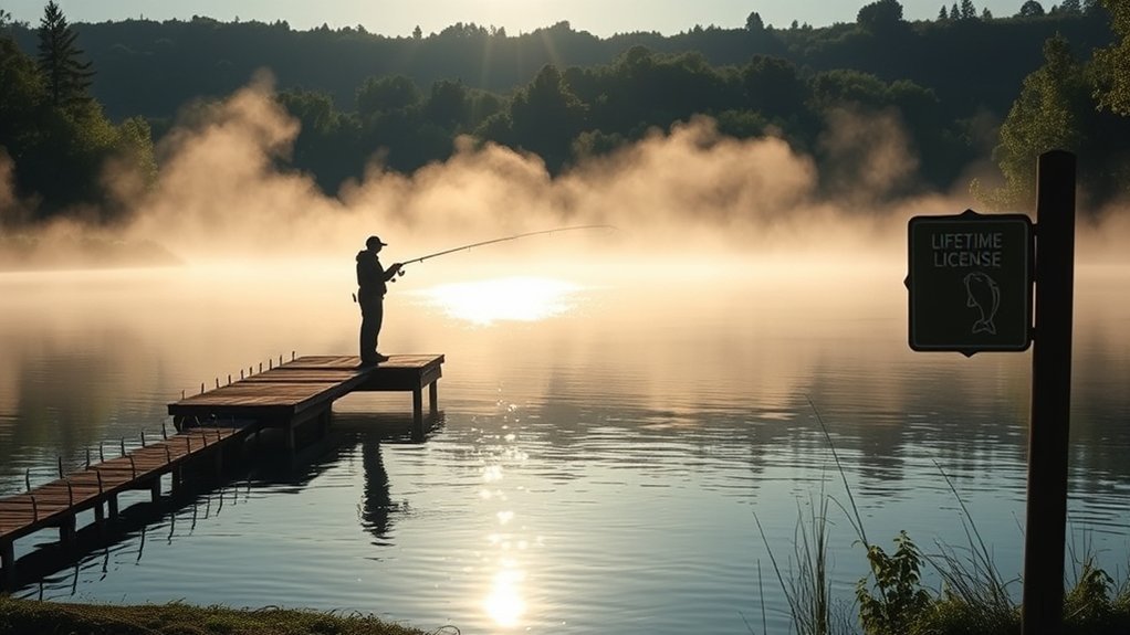 lifetime fishing license fee