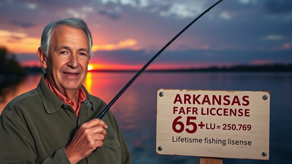 lifetime fishing license offer