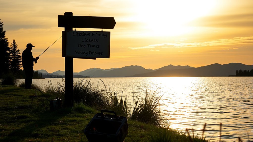 lifetime fishing license options