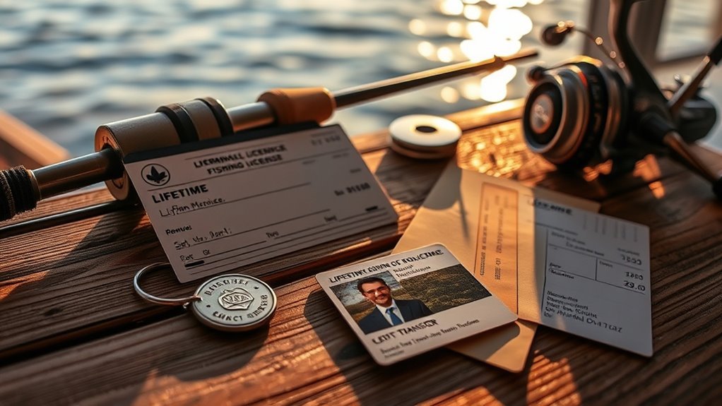 lifetime fishing license policies