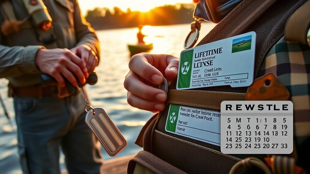 lifetime license benefits conservation