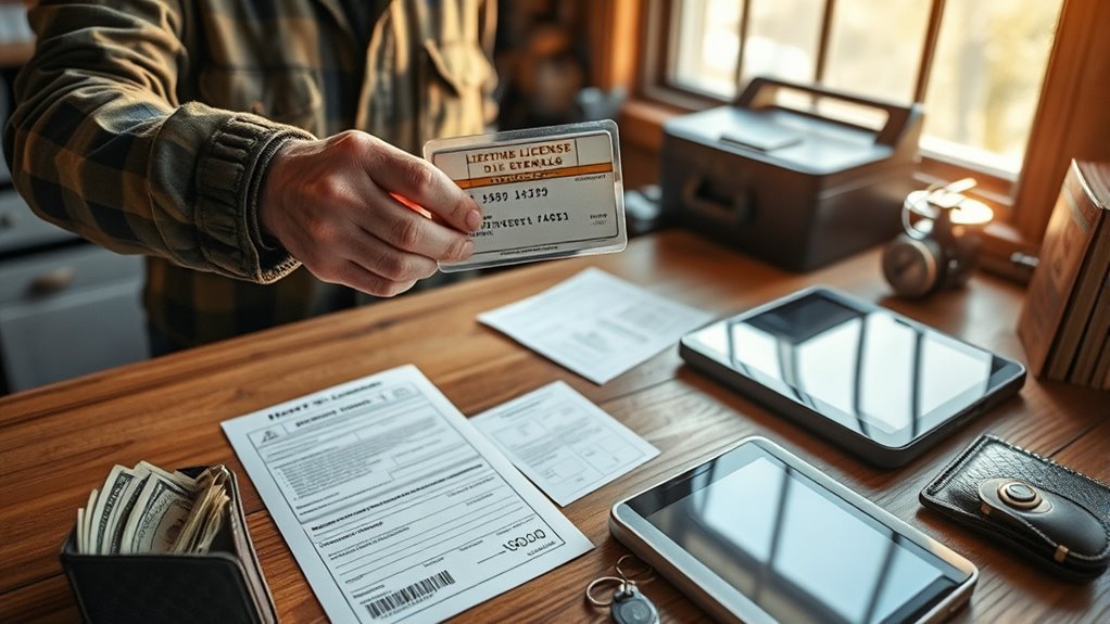 lifetime license replacement process