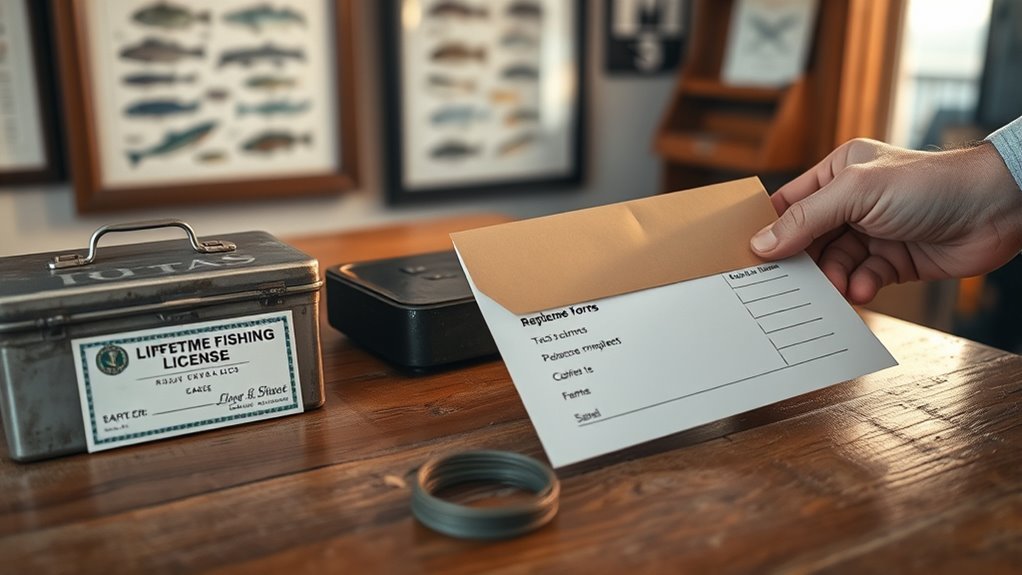 lifetime license replacement process