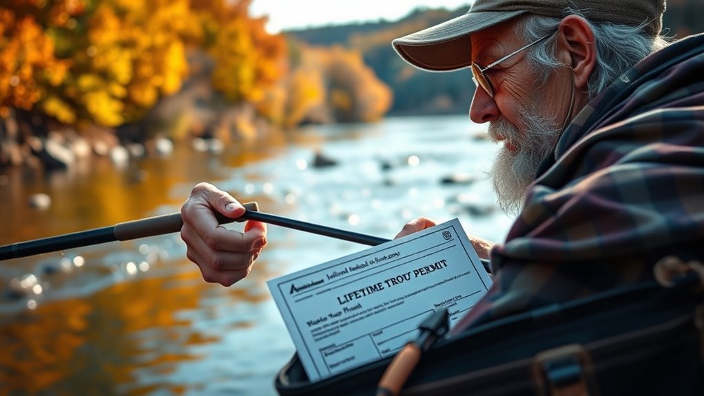 lifetime trout permit cost