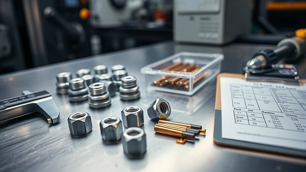 material and consumable costs