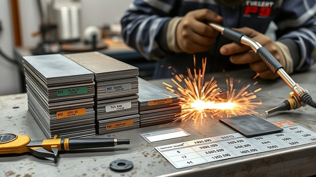 metal type impacts pricing